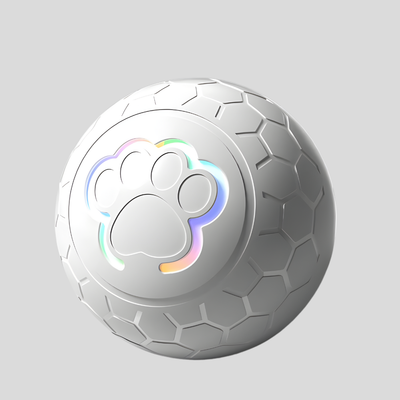 Fetch & Fancy Smart Interactive Dog Toy Ball – USB Rechargeable, Automatic Rolling & Bouncing with RGB Lights for Cats & Puppies