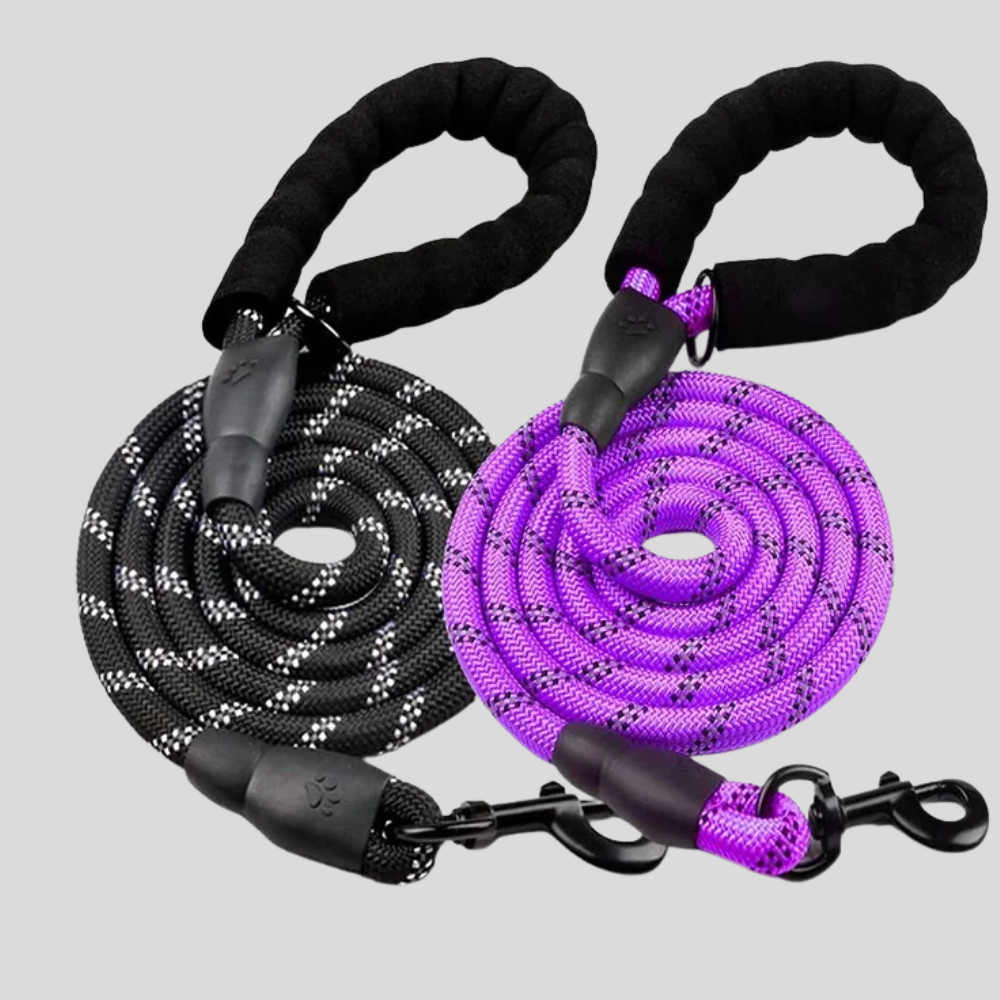 Strong Reflective Dog Leash – Durable Pull & Tow Lead for Small, Medium & Large Dogs