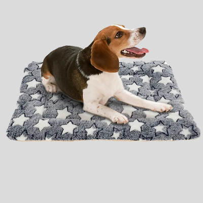Flannel Pet Sleeping Mat – Ultra Soft Dog & Cat Bed with Non-Slip Backing