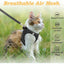 Escape-Proof Cat Harness & Leash – Reflective, Adjustable Soft Mesh for Outdoor Walks