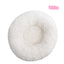 Super Soft Plush Cat Bed – Washable Donut Bed for Deep Sleep & Calming Comfort