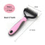 Professional Pet Deshedding Brush – Hair Remover & Knot Cutter for Dogs & Cats