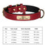 Personalized Dog Collar – Custom Engraved PU Leather
