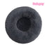 Super Soft Plush Cat Bed – Washable Donut Bed for Deep Sleep & Calming Comfort