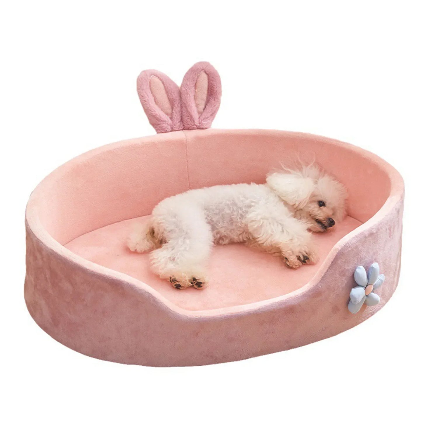 Soft Detachable Pet Bed for Small Dogs & Cats
