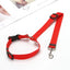 Adjustable Pet Car Seat Belt – Two-in-One Safety Leash for Dogs & Cats