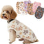 Flannel Dog Clothes – Soft Paw Print Vest for Small & Medium Dogs, Chihuahua & Yorkie Coat