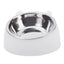 Creative Inclined Cat Bowl – Stainless Steel Feeder for Kittens & Puppies