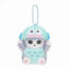 Kawaii Mofusand x Sanrio Plush Keychain – Hello Kitty, Kuromi & Hanyodon Backpack Pendant