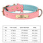 Personalized Dog Collar – Custom Engraved PU Leather