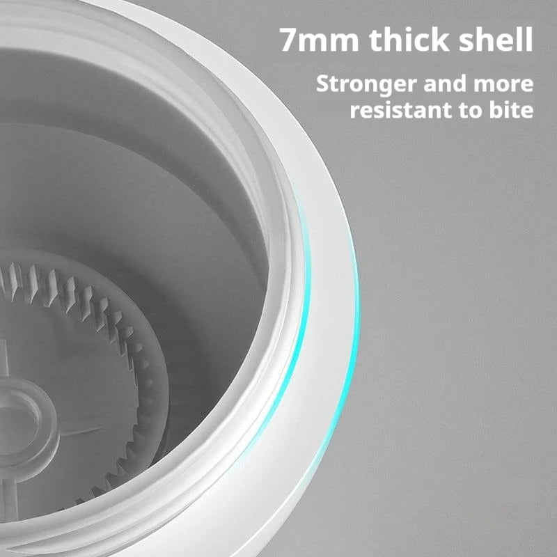 Fetch & Fancy Smart Interactive Dog Toy Ball – USB Rechargeable, Automatic Rolling & Bouncing with RGB Lights for Cats & Puppies