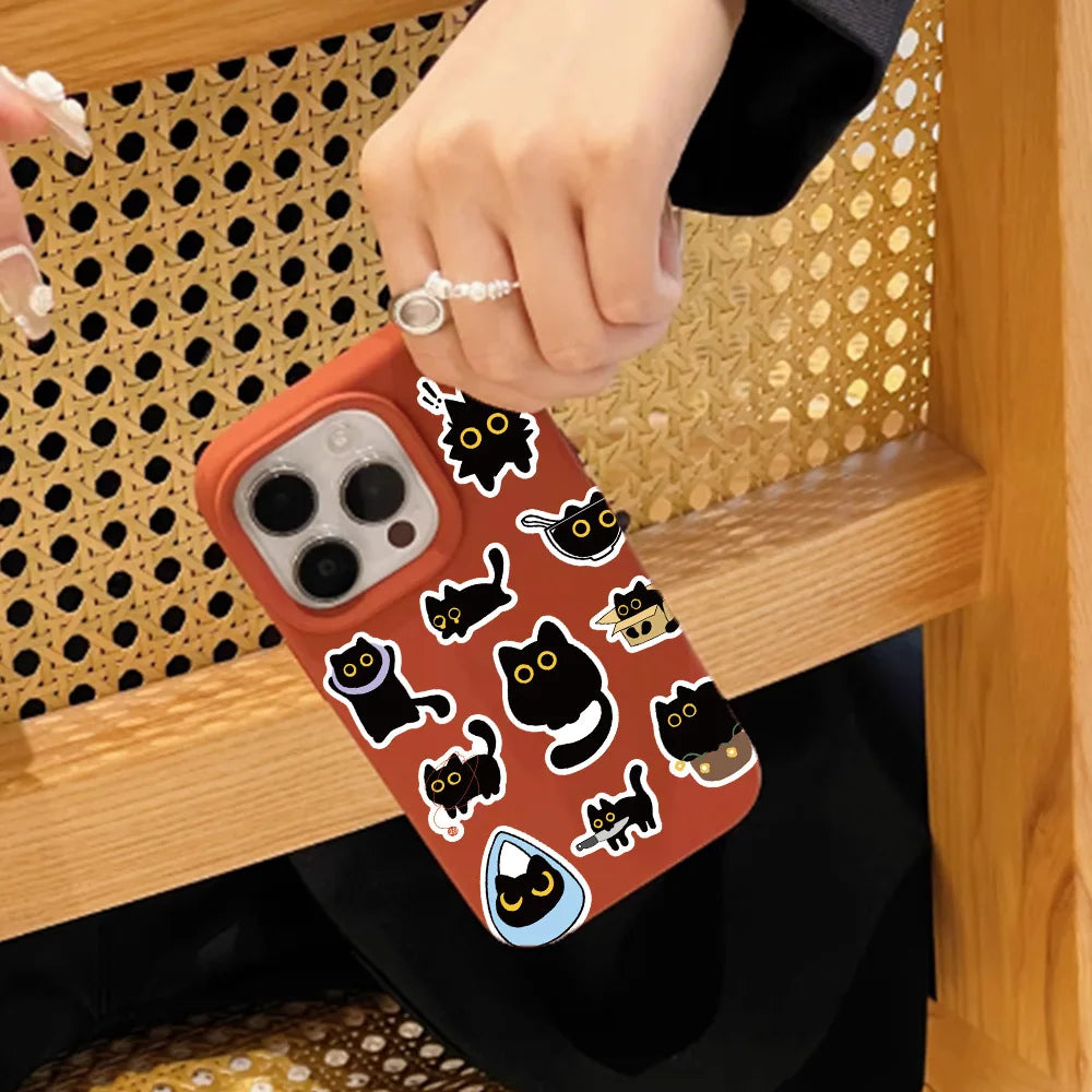 500Pcs Roll of Cute Cat Stickers – DIY, Envelope Seals, Kids Rewards & Stationery Decor