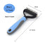 Professional Pet Deshedding Brush – Hair Remover & Knot Cutter for Dogs & Cats